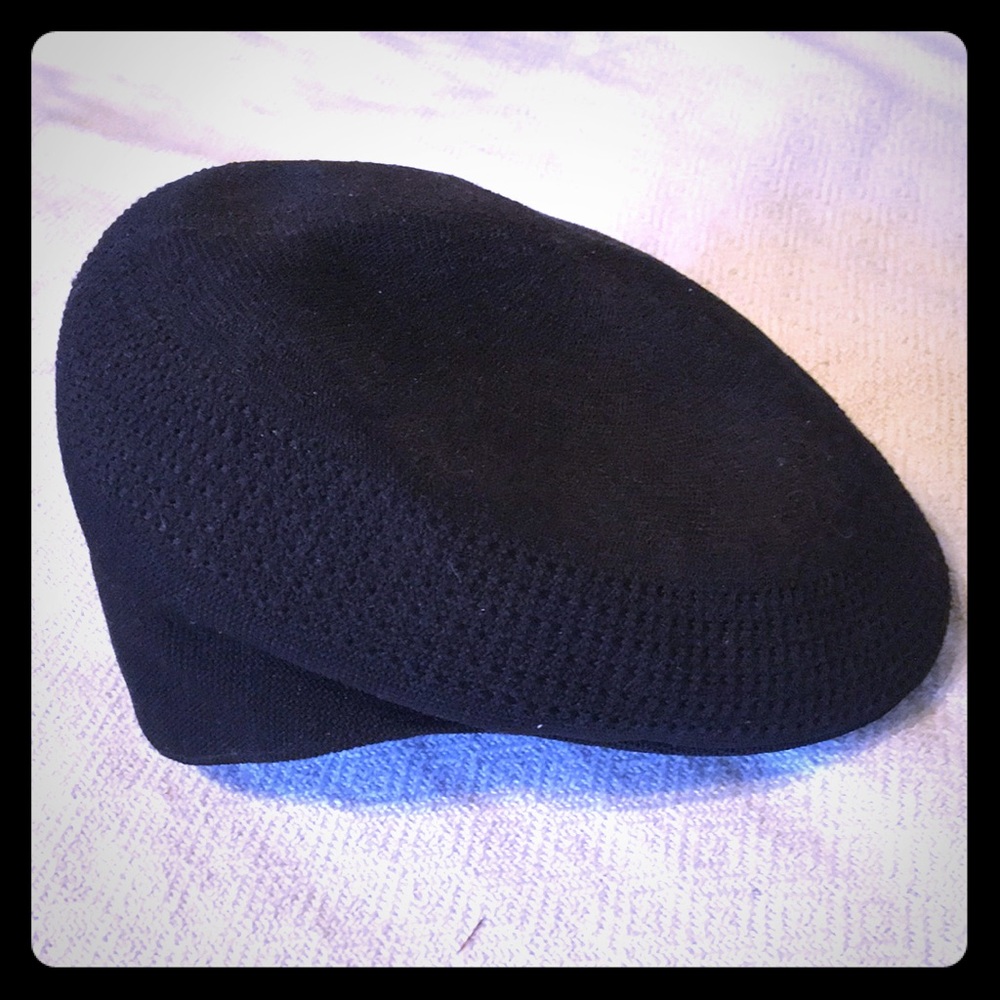 Black Kangol Flatcap
